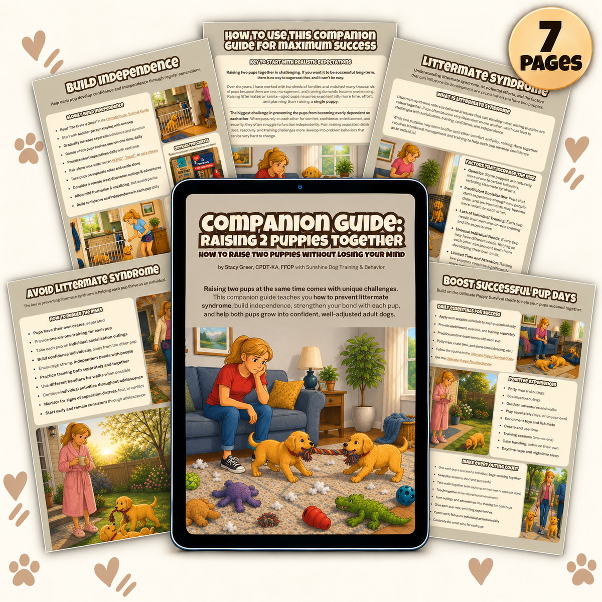 Companion Guide: Raising 2 Puppies Together